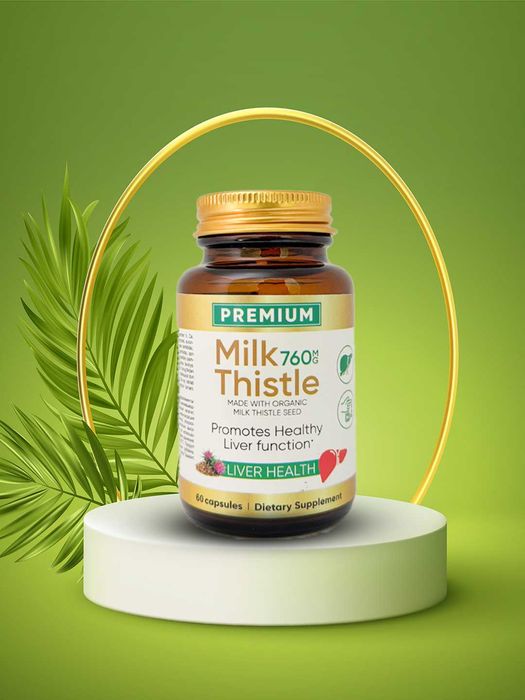Жигар саломатлиги учун Milk Tvistle 60та капсула
