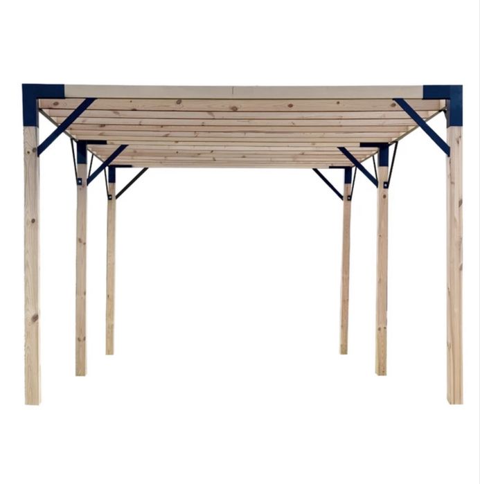 Vind pergola din lemn
