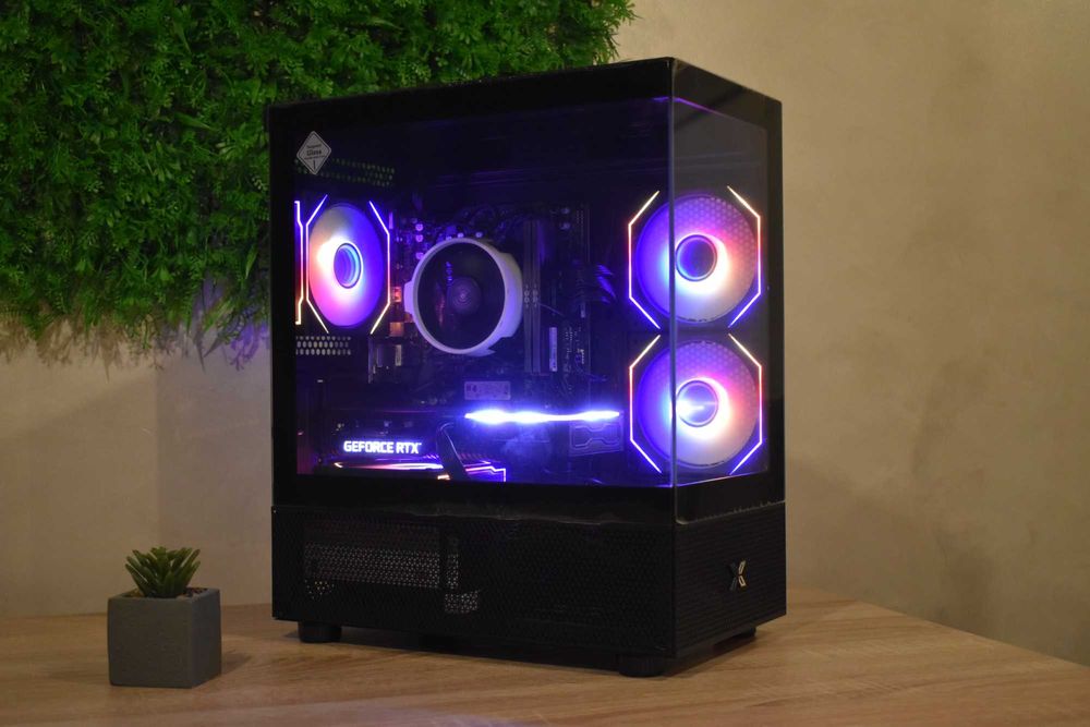 Геймърски Компютър Ryzen 5 5600 | Rtx 3060ti | 16gb ram | 512gb SSD