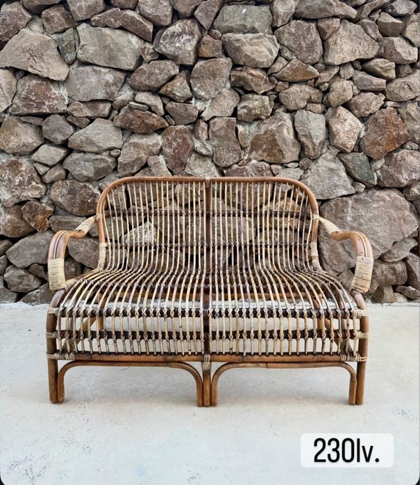 / Диван  / Канапе / Мебели от индонезийски ,ествествен ратан