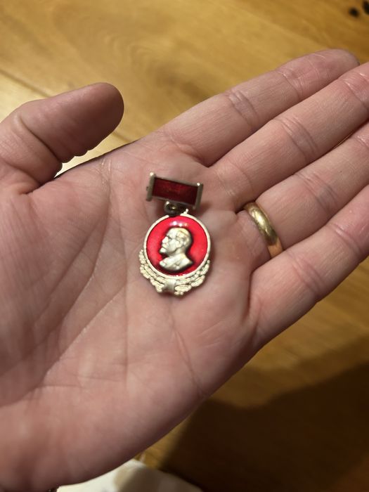 Vand  Medalion LENIN Aur 5k (3 gr.)