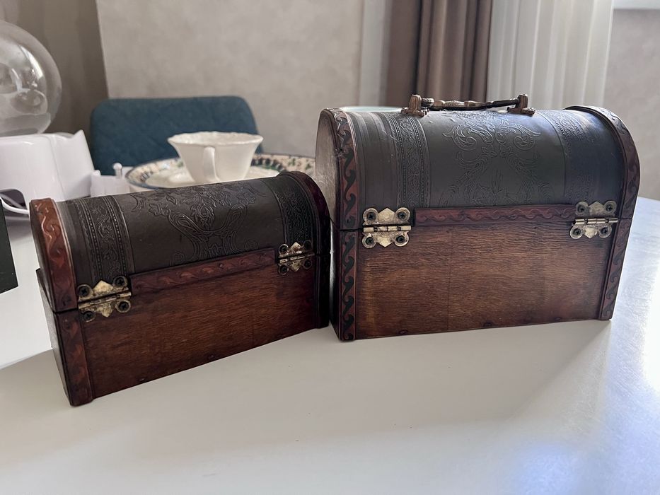 Шкатулки, сундучки - деревянные, ручная работа