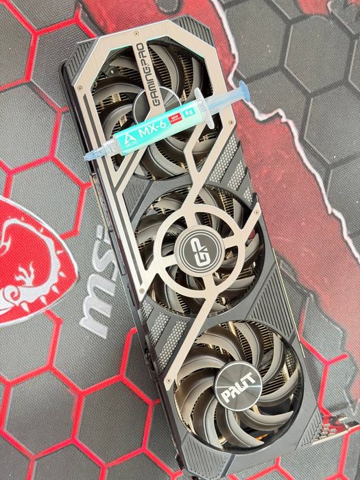 Очистка видеокарты замена термоинтерфейс