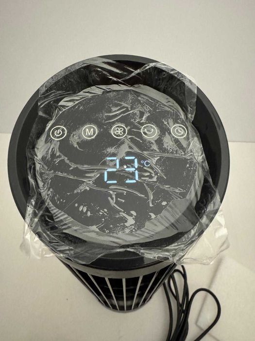 Ventilator de masa silentios, negru, VCK