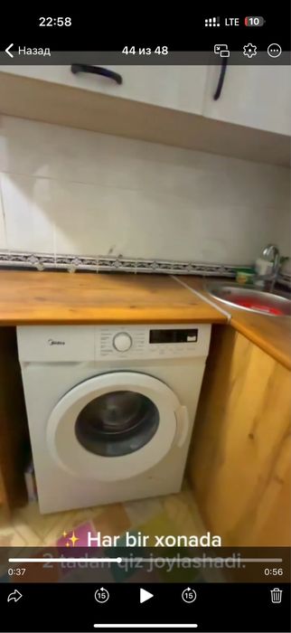 Yashnobod metrosi ro‘parasidagi 3 xonali uyga.3ta talaba qizlar kerak.