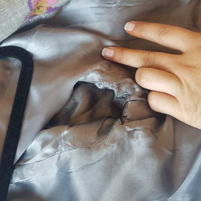 Jachetă Moschino lână print floral