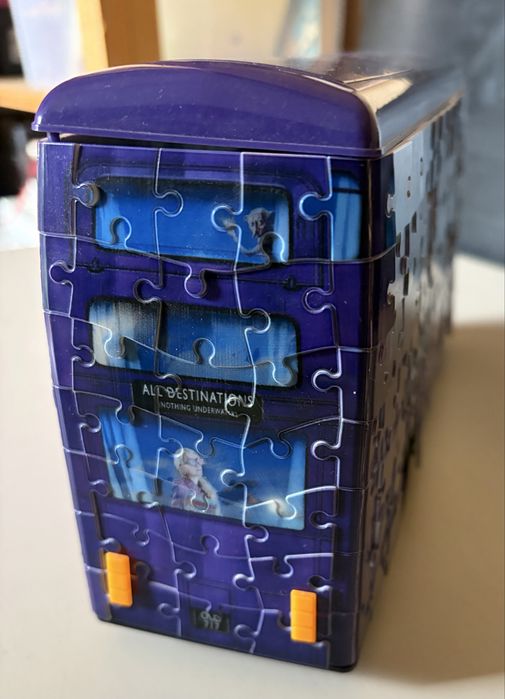 Harry Potter Autobuzul Knight Bus puzzle 3D