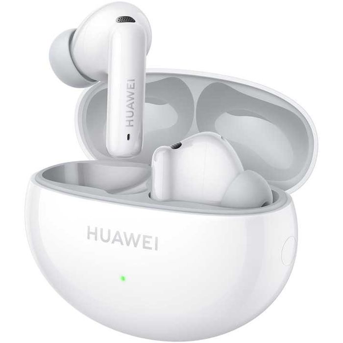 Casti In-Ear Huawei FreeBuds 6i, True Wireless Hybrid ANC Bluetooth White alb