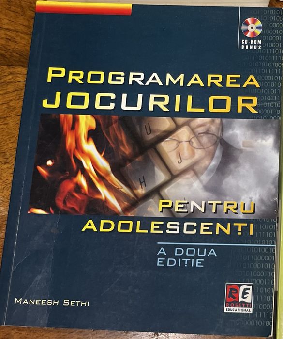 Programare C++, Java și Game Development + CD-uri originale – stare foarte bună