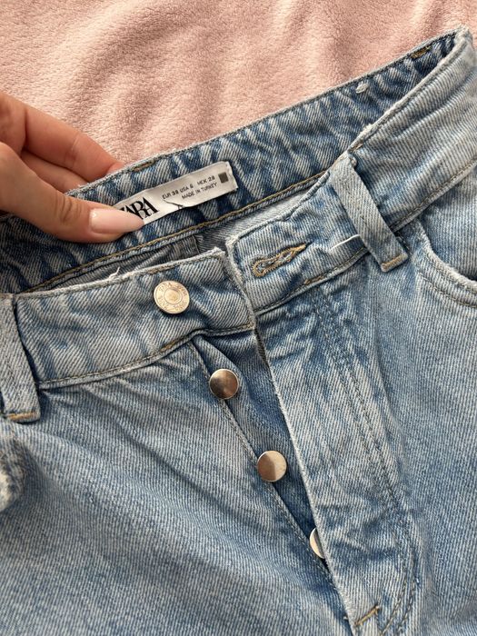 Прави светлосини дънки Zara