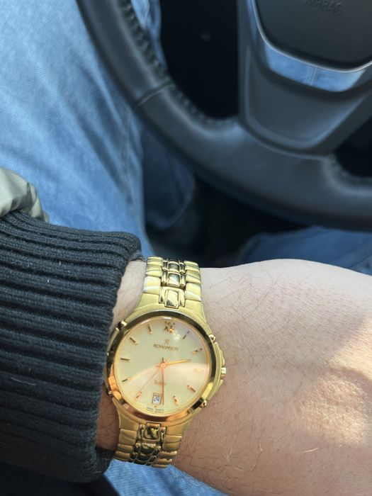 Часы romanson 23k gold