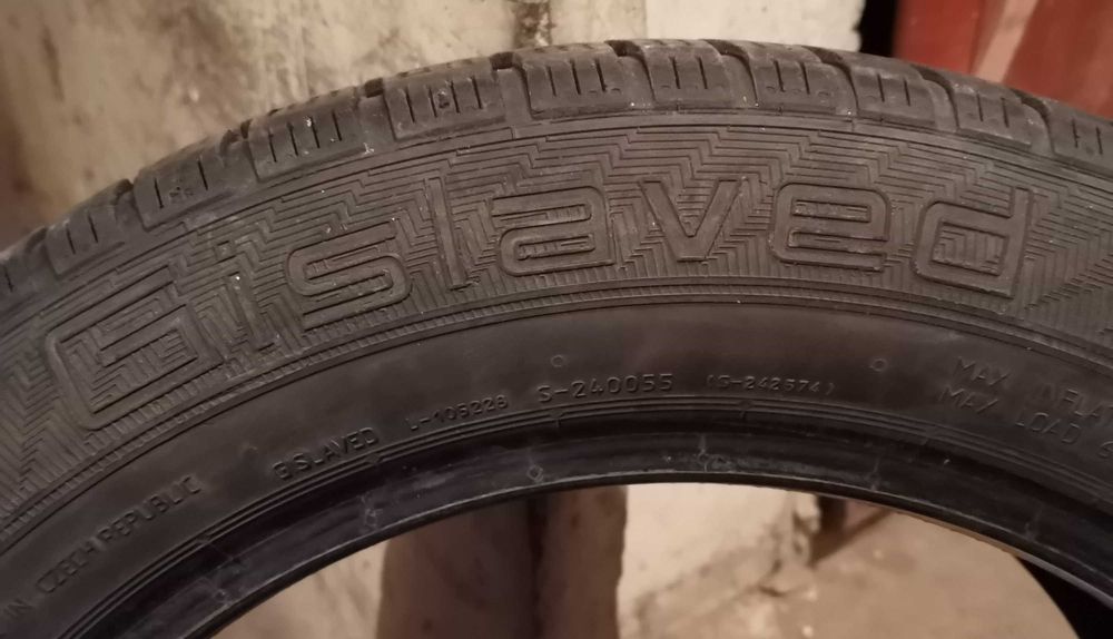 Продавам 4 броя Зимни гуми 205.55.16 на 1 сезон дот 2020 Gislavd