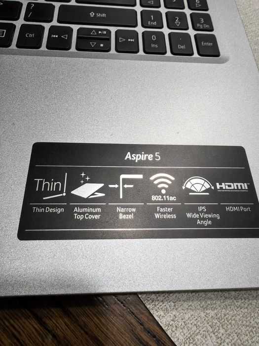 Laptop ACER Aspire 5 , AMD Ryzen 3 4300U 15,6 IPS