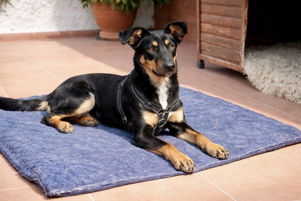 Собака Найла — готовая, воспитанная девочка