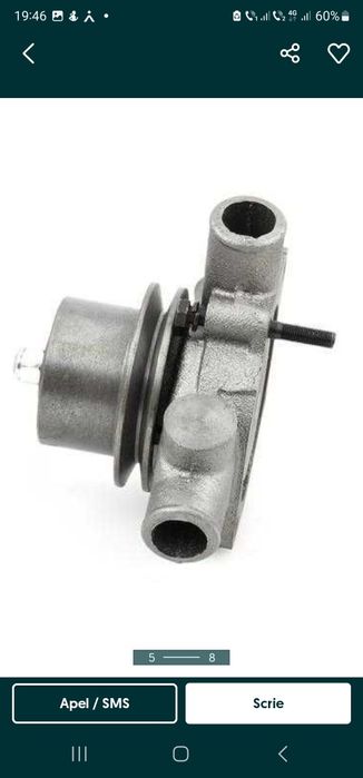 Pompa de apa cu fulie tractor Massey Ferguson.

Compatibila cu urmatoa