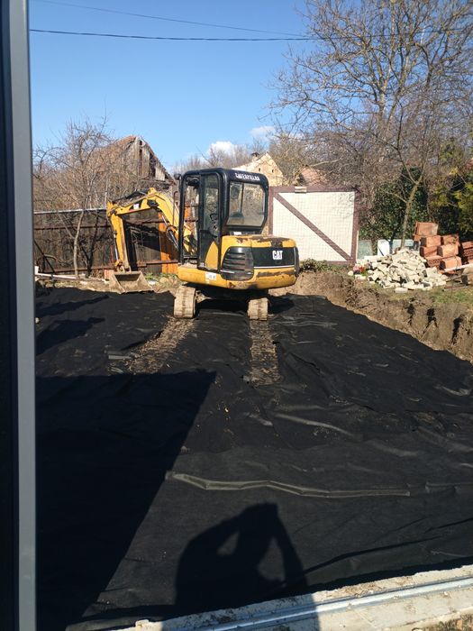 Excavator de închiriat, bobcat + mașină 7.5 t