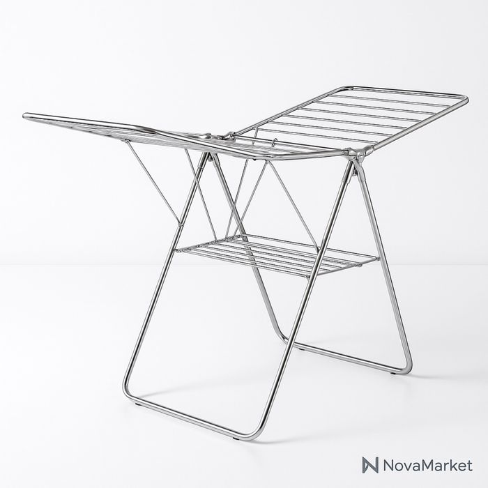 Сушилка для белья BAROCCO (нержавейка, 110×65 см)