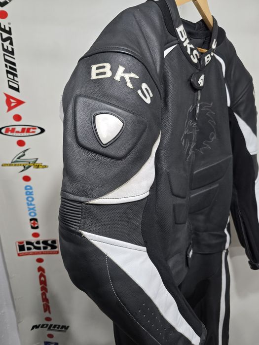 Costum combinezon moto piele BKS 56