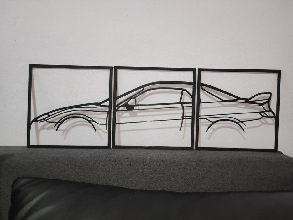 Декорация "авто-силует"