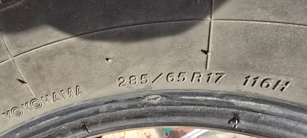 Шины всесезонные Yokohama 285/65/17