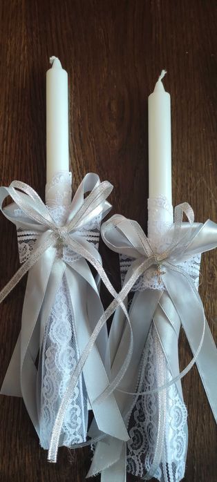 Ритуални свещи с декорация