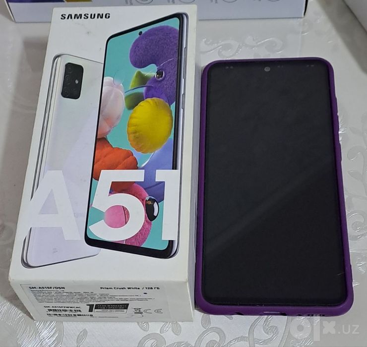 Продаётся Samsung А51 белый
