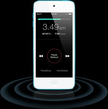 Тренировъчен тракер Nike + iPhone Training Sensor Gps тракер калориенн
