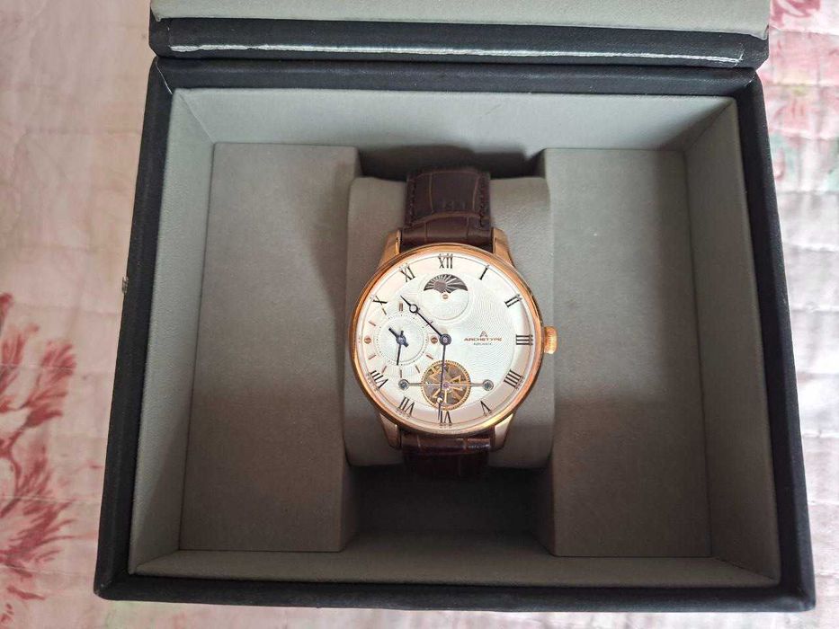 Часы Dorian Automatic Rose Gold White