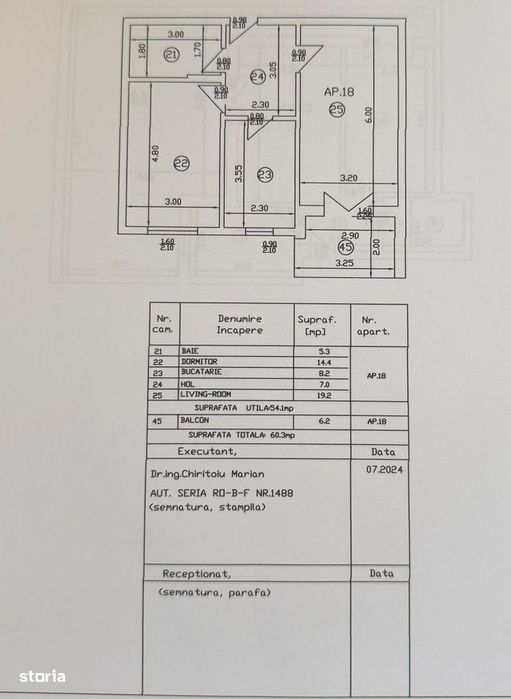 Ap. 2 Camere -  Mutare Imediata, Parcare+Boxa Incluse, Comision 0%