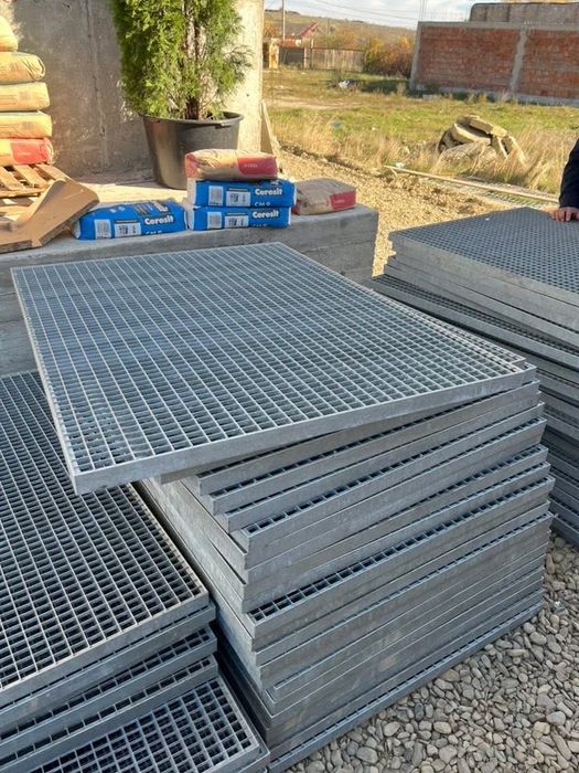 Trepte platforme zincate