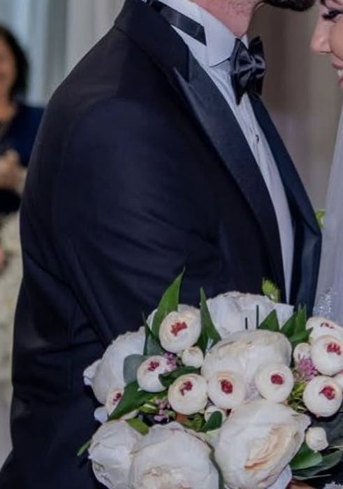 Мъжки елегантен костюм (тип:смокинг)