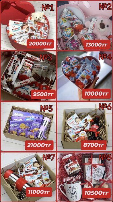 Сладкие подарки к 8 марта