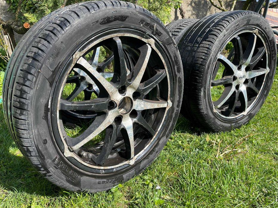 Продавам джанти 17-ки DOTZ с гуми 4 броя летни