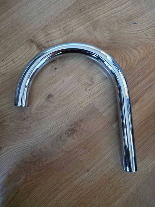 Кухненски смесител Grohe с изтеглящ се душ и ламинарна струя