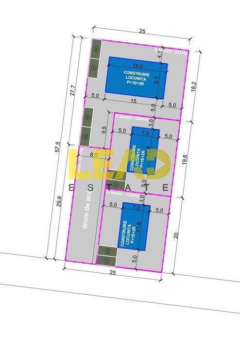 Tunari, Ilfov – Ansamblu Rezidential | 3 Loturi Intravilane | Comision