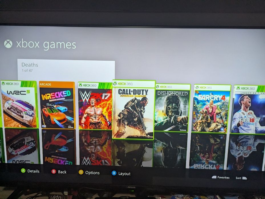 Xbox 360 modat cu jocuri 500gb