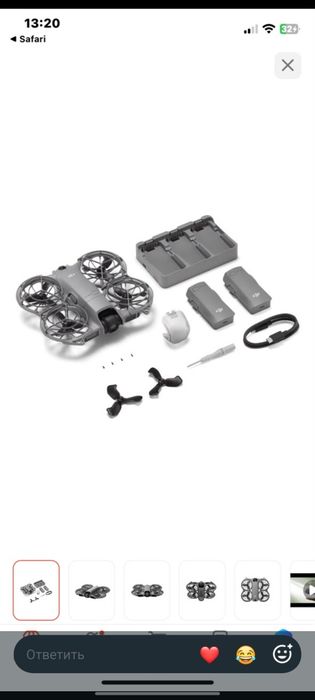 Dron dji neo 2 почти новый