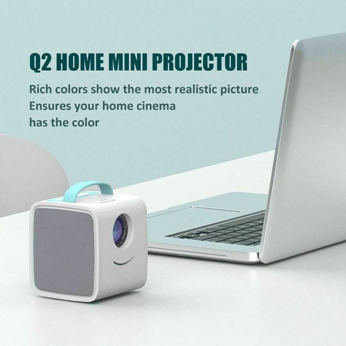 МИНИ Проектор Q2 за домашно кино 1080P HD Развлечение Видео забавление