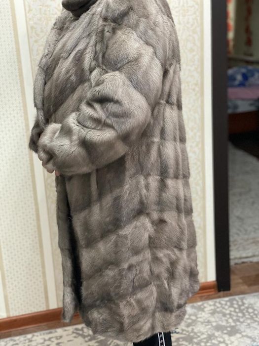 Натуральная норковая шуба