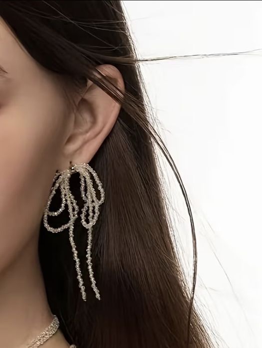 Серьги из бисера