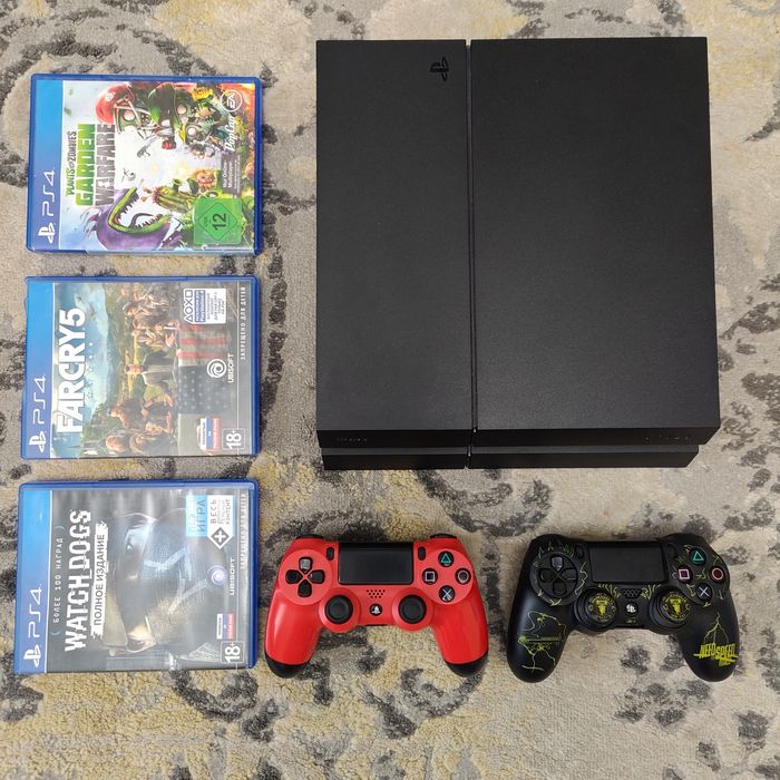 Ps4 1tb  в идеальном состоянии