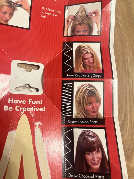 Для создания пробора (приспособление для волос)