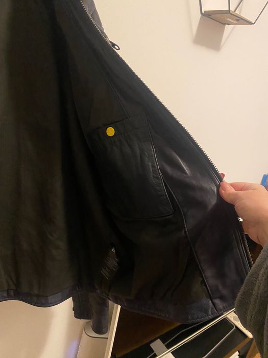 кожено яке плюс чифт дънки като подарък G star raw