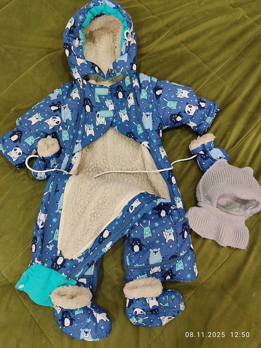 Комбинезон трансформер на зиму и на весну