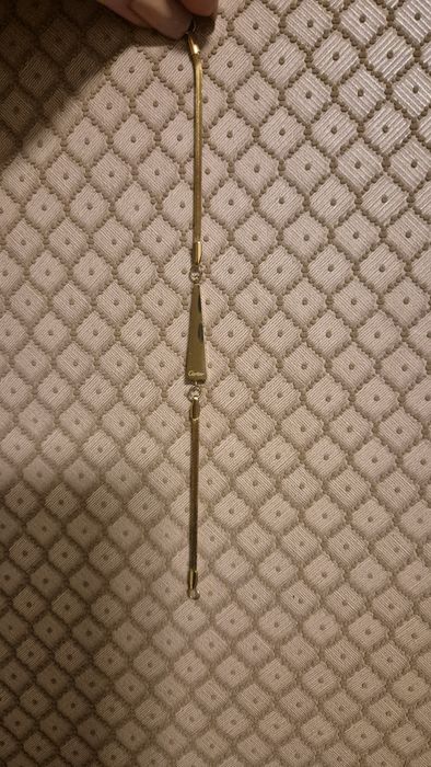 Нова дамска позлатена гривна по модел на Cartier