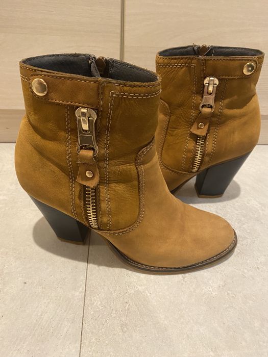 Ghete piele intoarsa 38 Aldo