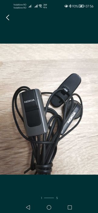 Caști originale hands free, Nokia, Motorola