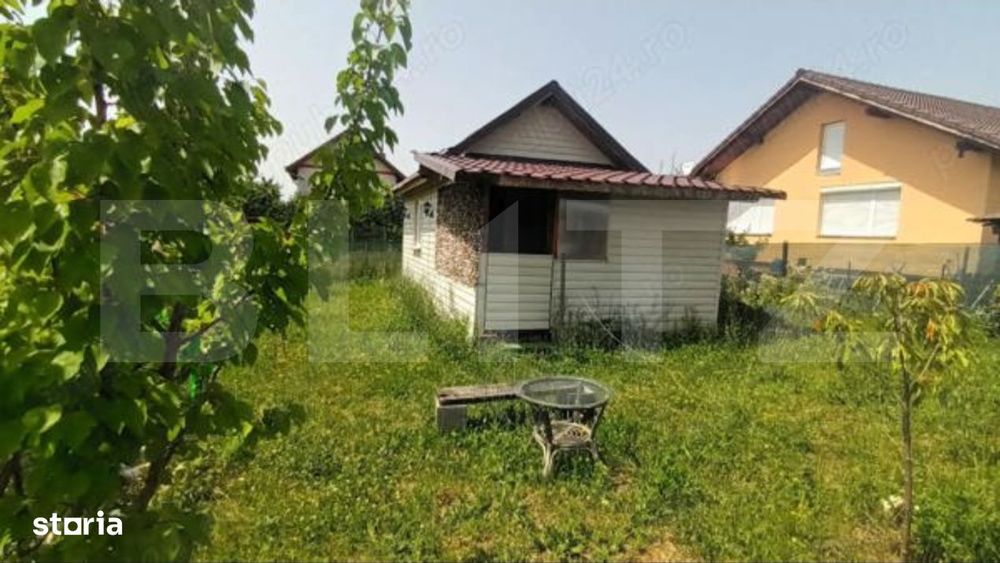 Teren intravilan de 425 mp, cu o cabana construita cu acte si autoriza
