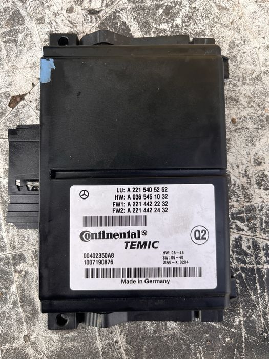 Модул радар сензори Мерцедес S class W221 преди фейс