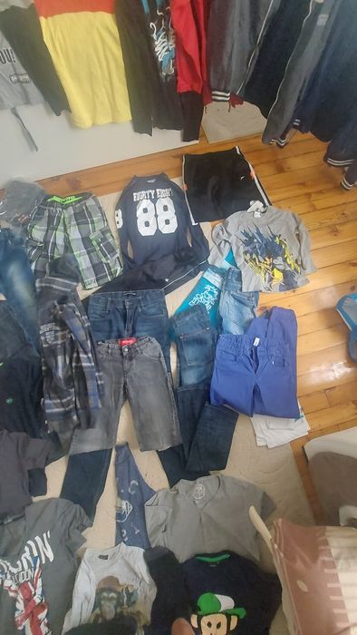 Голям ЛОТ детски дрехи за момче ръст 148 - 164 см.